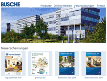 Tablet Screenshot of busche.de